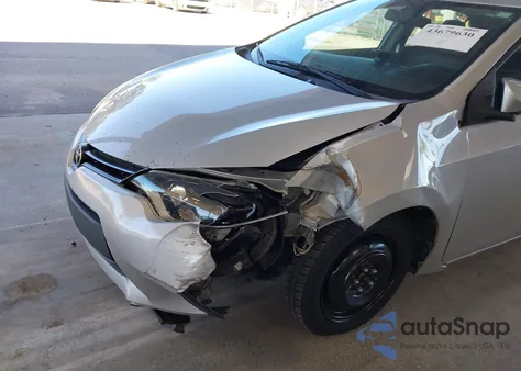 2014 Toyota Corolla Le z USA, uszkodzony, nr VIN 2T1BURHE7EC033575